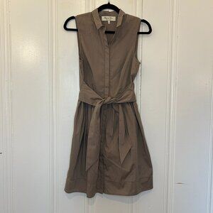 Anhropologie/ Elizabeth Klein Taupe size 2 sleeveless